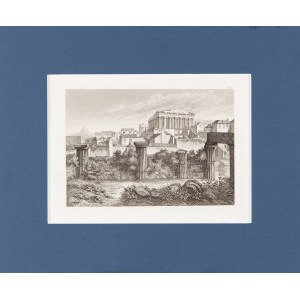 Carl MERKER (1817-1897), Propyleje, Akropol, Ateny, 1856
