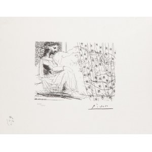 Pablo PICASSO (1881-1973), Marie Terezie jako vestálka pozorující spícího minotaura (původní autorský název)