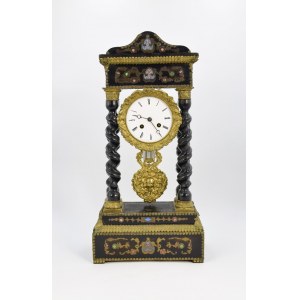 JAPY FRERES &amp; Cie - watchmaking company, Mantel clock, portico clock