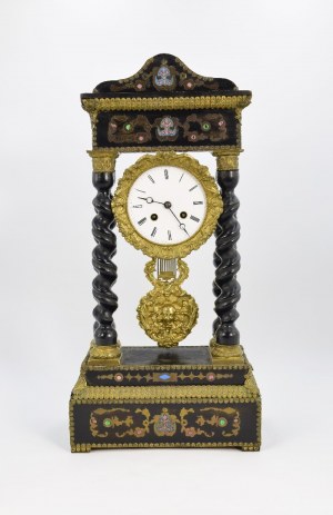 JAPY FRERES & Cie - watchmaking company, Mantel clock, portico clock