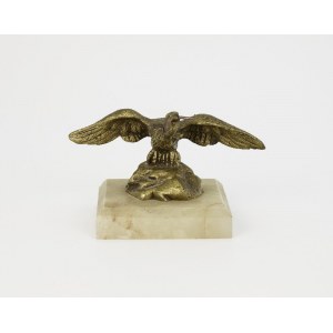 Eagle with outspread wings with a snake in its beak - pocket watch stand