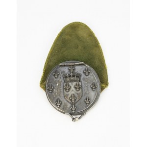 Coin purse with the coat of arms of the Bourbons