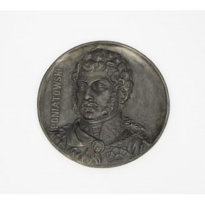 Wojciech ŚWIĘCKI (1823 - ?, after 1862), Prince Józef Poniatowski - medallion