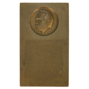 Józef AUMILLER (1892-1963), Gedenktafel - Józef Piłsudski