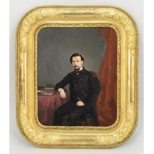 Malarz nieokreślony, polski?, XIX w., Portret mężczyzny, ok. 1870