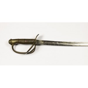 French parade saber with scabbard