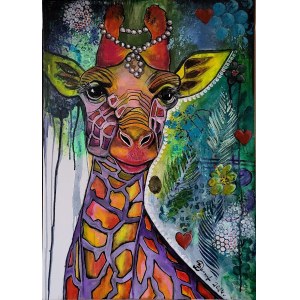 Dorota Borczyk, Party Giraffe, 2024