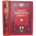 Słowacki J., DZIEŁA, t.1-2, 1909 [b. ładne egz.] [oprawa płótno wyd.] [portrety]