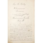 Tołstoj L., WSKRZESZENIE, t.1-3, 1900 [rękopis przeł. Włodziemierz Lewicki]
