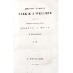BIBLIOTEKA KLASSYKÓW ŁACIŃSKICH, 1839 [Tibullus, Propertius, Catullus]