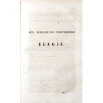 BIBLIOTEKA KLASSYKÓW ŁACIŃSKICH, 1839 [Tibullus, Propertius, Catullus]