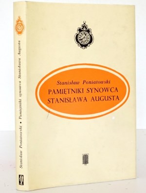 Poniatowski S., PAMIĘTNIKI SYNOWCA STANISŁAWA AUGUSTA [very good condition] [edition1].