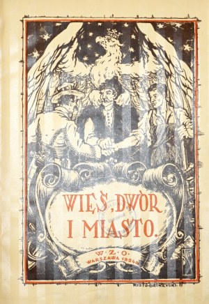 THE VILLAGE, THE MANOR AND THE CITY, 1923 [1st ed.]