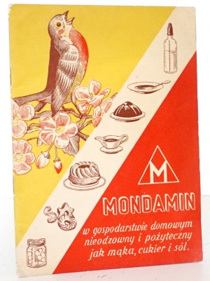 MONDAMIN - PRZEPISY KULINARNE, Poznań 1932 [Werbebroschüre mit Rezepten] [Knorr].