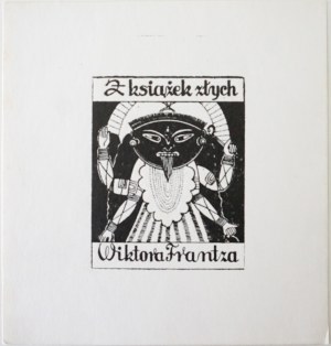 Viktor Frantz's exlibris.