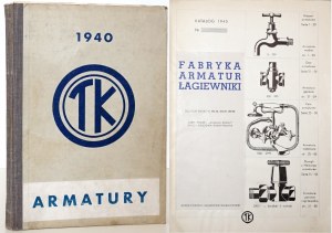 [plumbing] ARMATURES 1940 Lagiewniki [numerous illustrations].