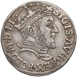 Sigismund II Augustus, Vilnius Trojak, 1547—extremely rare
