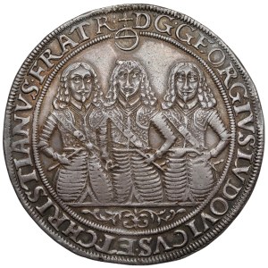 Śląsk, Trzej Bracia, Talar 1656, Brzeg