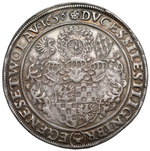 Śląsk, Trzej Bracia, Talar 1656, Brzeg
