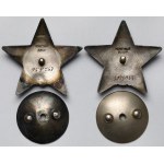 Russia / USSR, Order of the Red Star #958367 [1944] and #3095043 [1952–1954] – set (2 pcs)