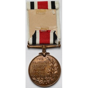 United Kingdom, Special Constabulary Long Service Medal — awarded to James Z. Alexander