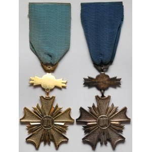 People's Republic of Poland, Order of Merit of the Polish People's Republic, Classes IV and V — set (2 pieces)
