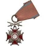 PSZnZ, Silver Cross of Merit with Swords - F.M. Lorioli Fratelli, Milan / Rome