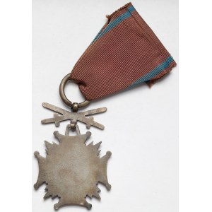 PSZnZ, Silver Cross of Merit with Swords - F.M. Lorioli Fratelli, Milan / Rome