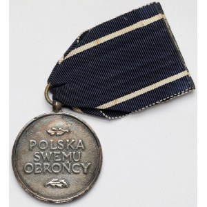 PSZnZ, Naval Medal - Poland to Its Defender - Navy - Białkiewicz (?)