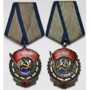 Russia / USSR, Order of the Red Banner of Labor #140183 and #991051 - set (2 pcs)