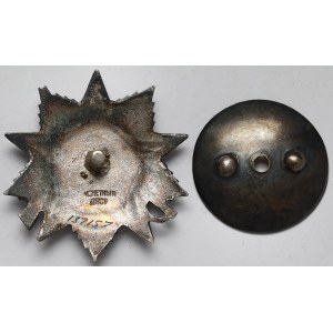 Rosja / ZSRR, Order Wojny Ojczyźnianej kl.II #137157 [1944] - złota nakładka