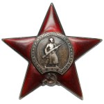Rosja, Order Czerwonej Gwiazdy #8990 [1940/1941] - wczesny numer, rzadki