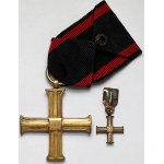 II RP, Krzyż Niepodległości + miniatura