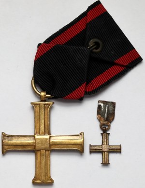 II RP, Krzyż Niepodległości + miniatura
