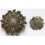 Odznaka i miniatura, ORLĘTA Obrońcom Kresów 1919 - wz.1 - zestaw (2szt)