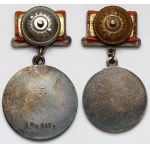 Rosja / ZSRR, Medal za dzielność i za bojowe zasługi - zestaw (2szt)