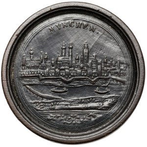 Bavaria, Checkers Medal / Brettstein - Munich (52 mm)