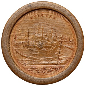 Bawaria, Medal warcabowy / Brettstein - Monachium (52mm)