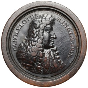 Austria, Checkers Medal—Charles V of Lorraine / The Capture of Buda, 1686
