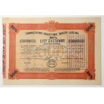 Lublin Credit Society, 10% Mortgage Bond, 500 zł, 1927
