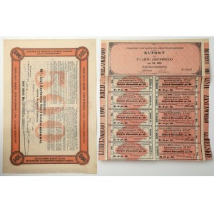 Lublin Credit Society, 10% Mortgage Bond, 500 zł, 1927