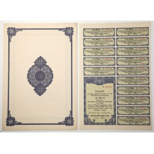 The Lviv Land Credit Society, 4.5% Mortgage Bond, 100 zł, 1934