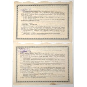 Warsaw Land Credit Society, Series 5 and 6 Mortgage Bonds, Lit. E - 88 zł (2 pieces)