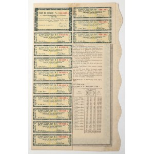 Warsaw, 6% Investment Bond, 500 zł Bond, 1935