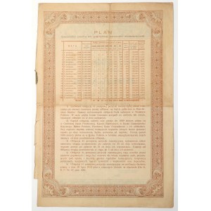 4% Premjowa Pożyczka Inwestycyjna, 100 zł 1928 - RZADKA