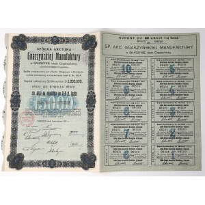 Gnaszyńska Manufaktura Joint-Stock Company, Em. 1, 100 x 150 zł, 1932