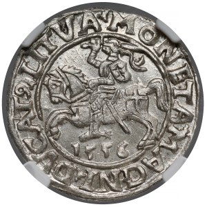 Sigismund II. August, Halbgroschen, Vilnius 1556 – L