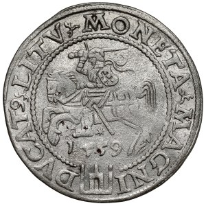 Sigismund II Augustus, Lithuanian-style grosz, 1559, Vilnius - LI