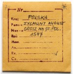 Zygmunt II August, Grosz na stopę polską 1547, Wilno - wczesny