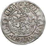 Sigismund II Augustus, Vilnius Half-Groschen, 1546 - RARE Pogoń